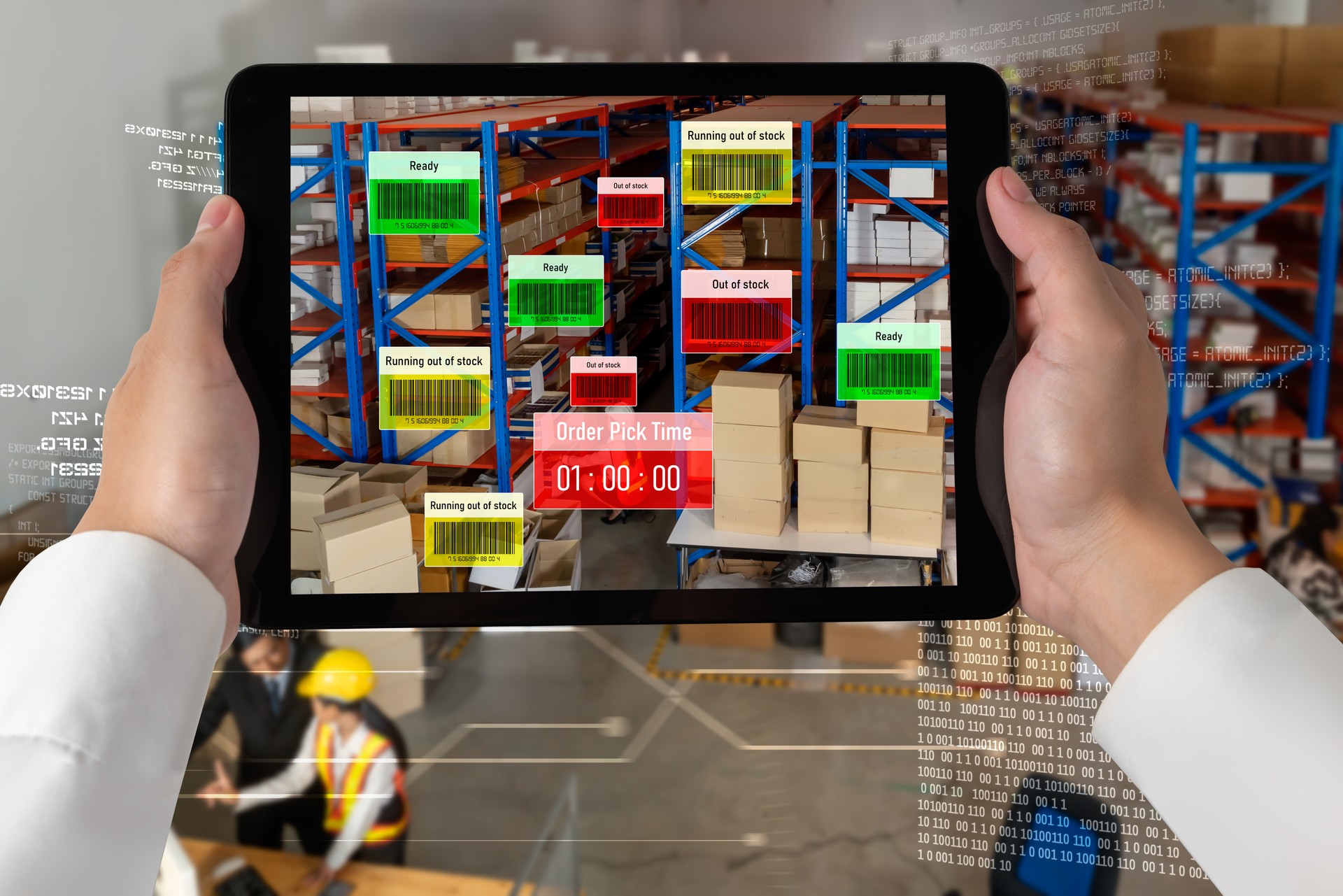 Smart warehouse management system using augmented reality technology